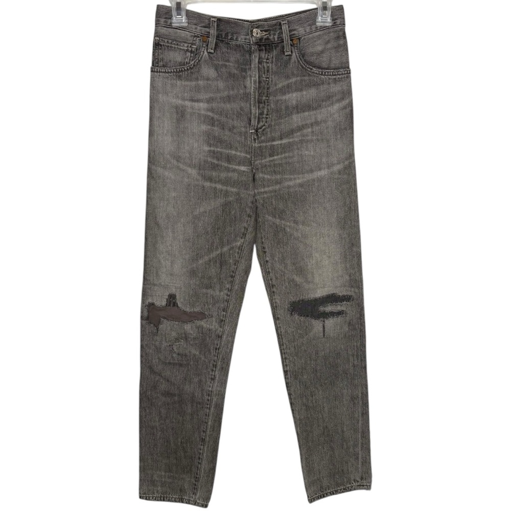 Citizens Of Humanity Liya Jeans high rise classic fit crop Straight gray size 27